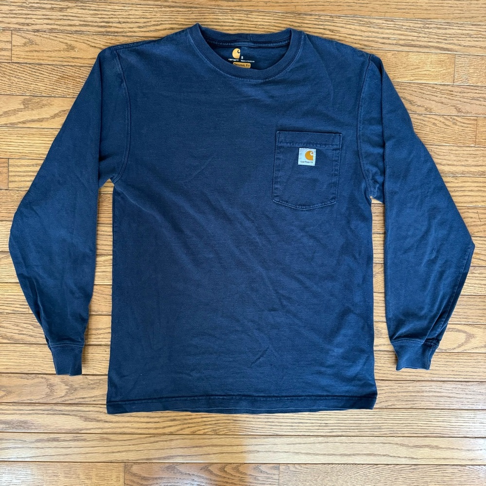 Carhartt Original Fit Shirt in Dark Blue